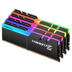 지스킬 DDR4 16GB TRIDENT Z RGB 램 데스크탑용 PC4-25600 CL16 4p - 데스커인서트