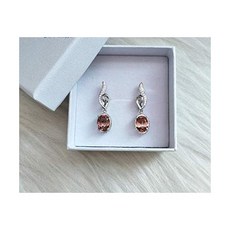 반스리라차 줄타나이트 귀걸이 925 스털링 실버 Created Color Change 원석 고급 보석 여성 결혼식 파티, 반스리라차 줄타나이트 귀걸이 925 스털링 실버 Cre, 1개