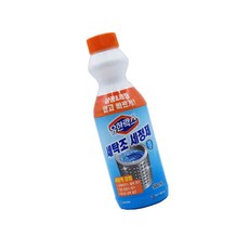 유한 세탁조 세정제 일반 드럼 겸용 500ml 용기 클리너 청소 세탁기 크리너