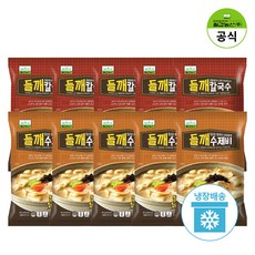 칠갑농산 들깨수제비 435g x 5개 + 들깨칼국수 387g x 5개, 단품