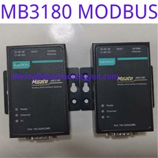 중고 오리지널 MOXA MB3180 MODBUS 게이트웨이, 1개