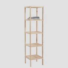 먼데이하우스 가 35055원 순수원목 선반장 3colors(세로5단), 선반장 내츄럴_세로5단