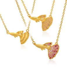 순금물고기목걸이