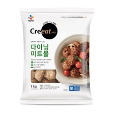 CJ 크레잇 다이닝 미트볼 1kg X 3개