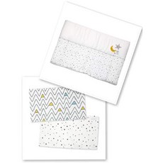 [현대백화점][오가닉맘][출산선물유아 스탈리차렵이불+스탈리좁쌀배개 2종 SET(MFR7BK01_SET)