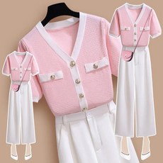 여름니트투피스