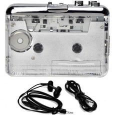 1USB 카세트 캡처 라디오 플레이어 카세트를 MP3/CD 타입-C 워크맨 오디오 음악 플레이어 카세트 레코더 플라스틱 투명 500409706으로 설정