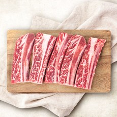 미국산꽃갈비살 수입소갈비살 우대 소갈비 500g, 본상품선택, 1