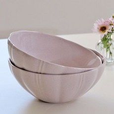 [로얄포드] 코지 핑크 면기 2P, 단품, 단품