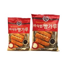 투엠샵 CJ백설 바삭한빵가루200g 튀김요리 돈까스 빵가루 바삭고소함, 5개