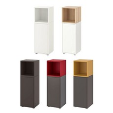 이케아 수납장 발받침 35x35x107cm EKET 에케트, 쿠팡 화이트 참나무무늬
