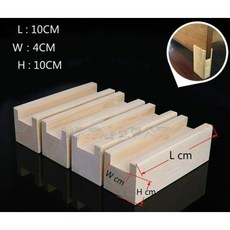 소나무 가구 다리 높이 조절 단단한 나무 끝 테이블 침대 캐비닛 소파 발 매트 오목한 모양 책상, 19) C1 - 가구높이조절