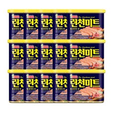 롯데햄 런천미트 340g, 15개