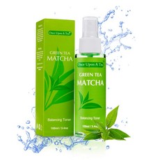 Once Upon A Tea 원스 어폰 어 티 그린티 마차 밸런싱 토너 알콜 프리 페이셜 미스트 100 ml, none, 상세페이지참조