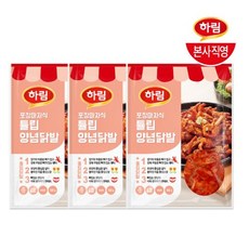 [하림] 포장마차식 튤립 양념닭발 300g 3봉, 단품