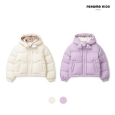 레노마 키즈 여아트렌디숏다운점퍼 R2342J042