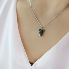 유아 아동 925실버 동물 시리즈 미아방지 목걸이 풀패키지 선물용