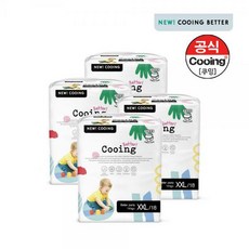 쿠잉기저귀 베러 팬티형 공용 점보 18매 4팩