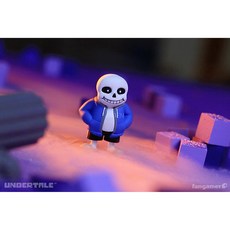 샌즈피규어 가스터 언더테일굿즈 모형 인형 샌즈 프라모델 Sans Fangamer, 1개