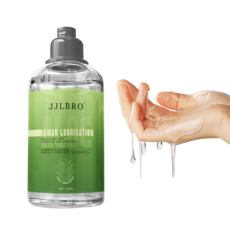 JJLBRO 알로에 윤활액 수용성 마사지젤 러브젤, 천연 허브 추출물, 3개, 150ml