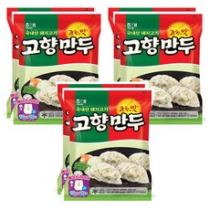 해태 고향만두 485g 6봉, 6개