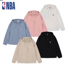 NBA 5종택1 남여공용 LAL 나일론 홀겹 후드 바람막이 점퍼 N221JP141P