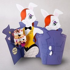 I에이블이지쇼핑몰I은은아트 바니 팝업 생일축하 카드ㅡ물류센터 직배송, 상세이미지 체크, 상세이미지 체크