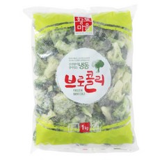 황보마을 냉동 브로콜리, 17개, 1kg