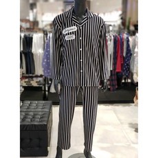 엘르이너]네이비스트라이프남성잠옷세트 EHJ10002 NV