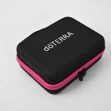 캐리어 정리 백 파우치 도테라 30 슬롯용 에센셜 오일 케이스 도구 5ML 10ML 15ML 여행용 휴대용 운반 가방 롤러 병 홀더 보관 상자, pink, 1개