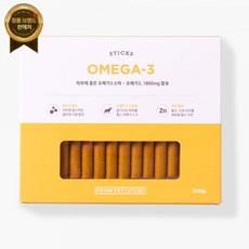 순수스틱 강아지 오메가3 120g무료교환반품네이버 도착보장, 순수스틱 오메가3 120g, 1개
