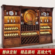 우드쇼케이스 양주 6문그릇장 맞춤 제작 맞춤형 원목 와인장 전시, 01 100x35x220