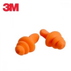 3M 재사용 가능 귀마개 1260 5세트 묶음 폼귀마개 3M귀마개, 1개