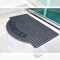 매직크린 웰컴 프리미엄 현관매트 C타입 85x125 그레이 눈올때까는매트 미끄럼방지깔판 발판 계단 깔판 미끄럼방지 쿠션 업소용 발매트 겨울 여름 눈 비올 때 아파트 상가 출입구 영업용 코일 건물 로비 복도 체육관 수영장 골프장, 상세페이지 참조, 1개