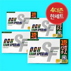 던롭 4더즌 60알/던롭 DDH S/F III 15구 골프공/골프볼/던롭골프공/2피스/골프용품/필드용품, 소프트필링 III 15구 4더즌