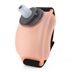야외 달리기 손목 물병 스포츠 사이클링 물 컵 200ml 등산 마라톤 휴대용 물병, [01] 200ml, [02] 주황색, 허니 오렌지, free