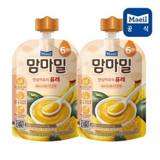 매일우유 맘마밀 브로콜리닭고기 100g 5팩, 5개