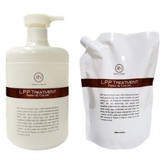 (본품+리필) 1+1 아렌 LPP 트리트먼트 펌&컬러 헤어팩 1000ml