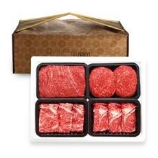 청풍 무항생제 1plus등급 로스정육7호 등심400g 채끝400g 양지400g 불고기400g, 1세트