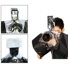 톡톡마켓 DSLR 촬영장비 카메라 레인 커버 블랙 야외 웨딩 촬영, 1개