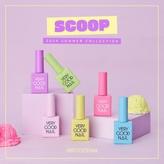 베리굿네일 2024 썸머컬렉션 SCOOP 스쿱 6종 세트, 1개, 10ml