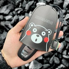 kirahosi 귀여운 캐릭터 가죽 남녀 공용 자동차 스트링 키홀더 열쇄고리 키링 + 덧신 증정 AEljns0z