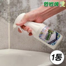 한번애 곰팡이제거제 (500ml) 벽지 벽 베란다 화장실 세탁실 창틀 곰팡이제거, 500ml, 1개