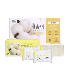 목화솜물티슈