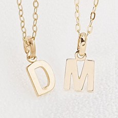 14k이니셜목걸이