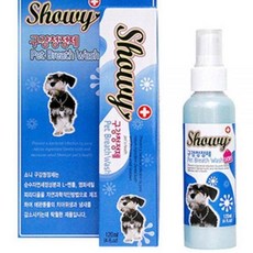 애완견 입냄새 구강청결 치약스프레이 노령견 늙은강아지 이빨관리, 1개, 120ml