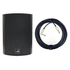 유아실스피커 GEP-208(W/B)(1개)+10M케이블 80W GNS 앰프내장스피커 지앤에스 GEP208 액티브 브라켓포함, 화이트