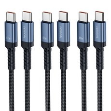 Toocki 툭키 E Marker 칩100W C to C타입 초고속 메탈 충전케이블