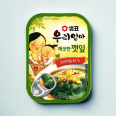 샘표 우리엄마 깻잎, 1개, 70ml, 70g