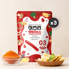 미쓰리 떡볶이소스 03 매콤한맛 50g x 3개